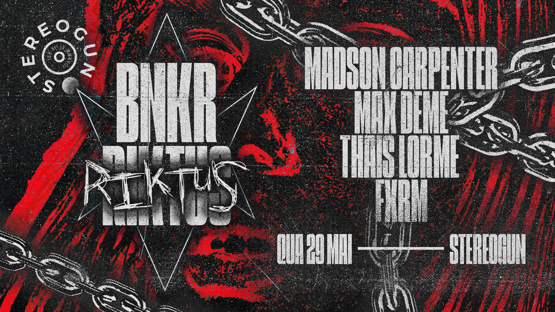 Bnkr X Riktus (Véspera De Feriado) Na Stereogun
