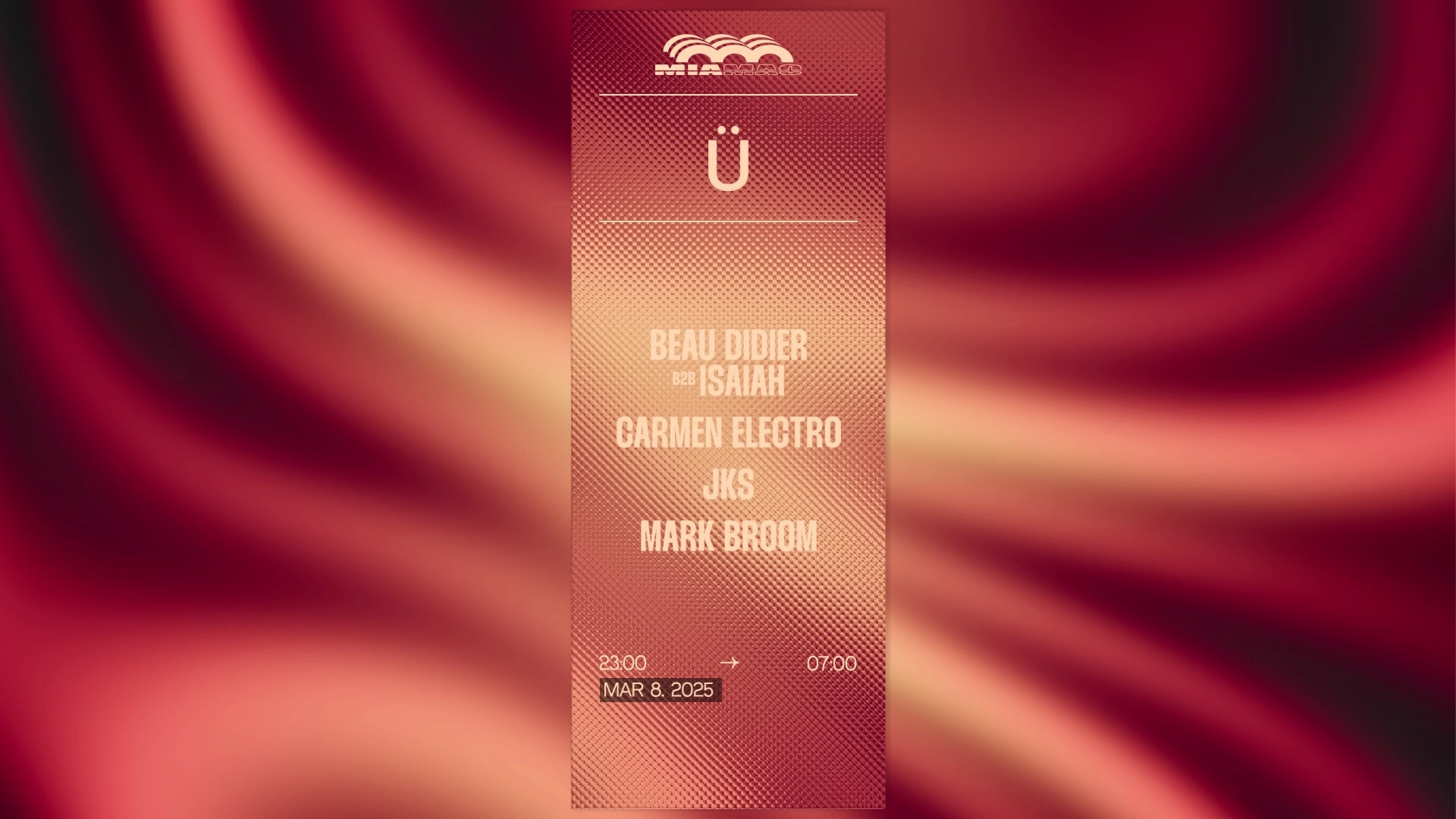 Ultra Grüv : Beau Didier B2b Isaiah, Mark Broom, Jks & More