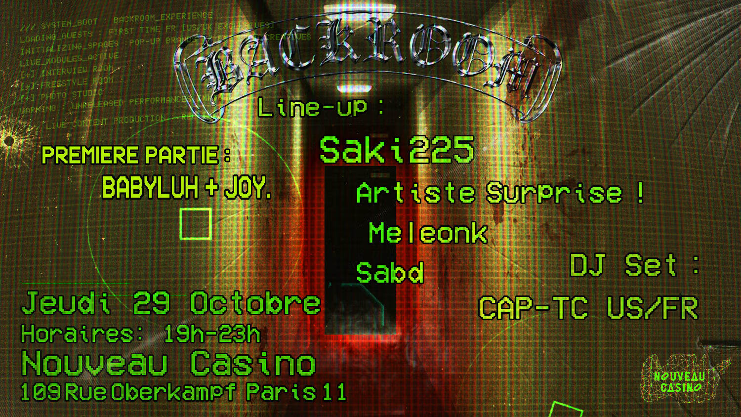 Backroom Festival Vol.1