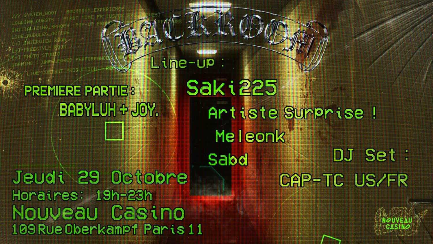 Backroom Festival Vol.1