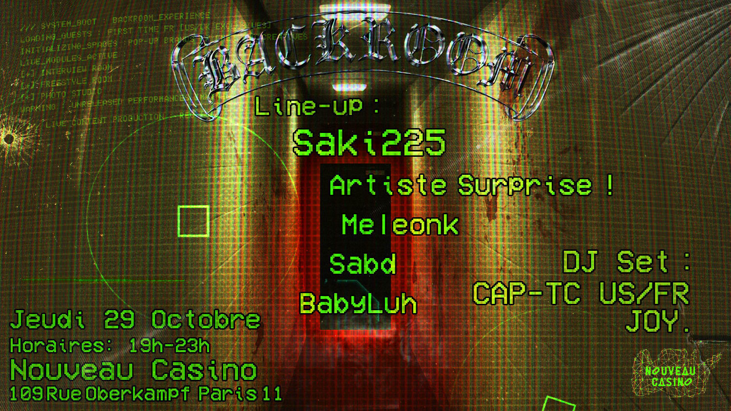 Backroom Festival Vol.1