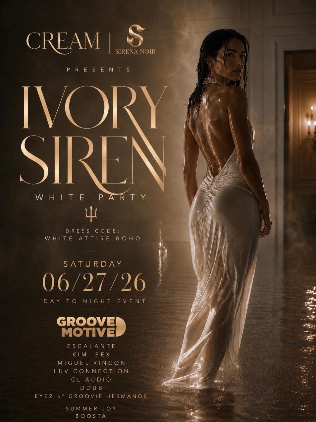 Ivory Siren White Party