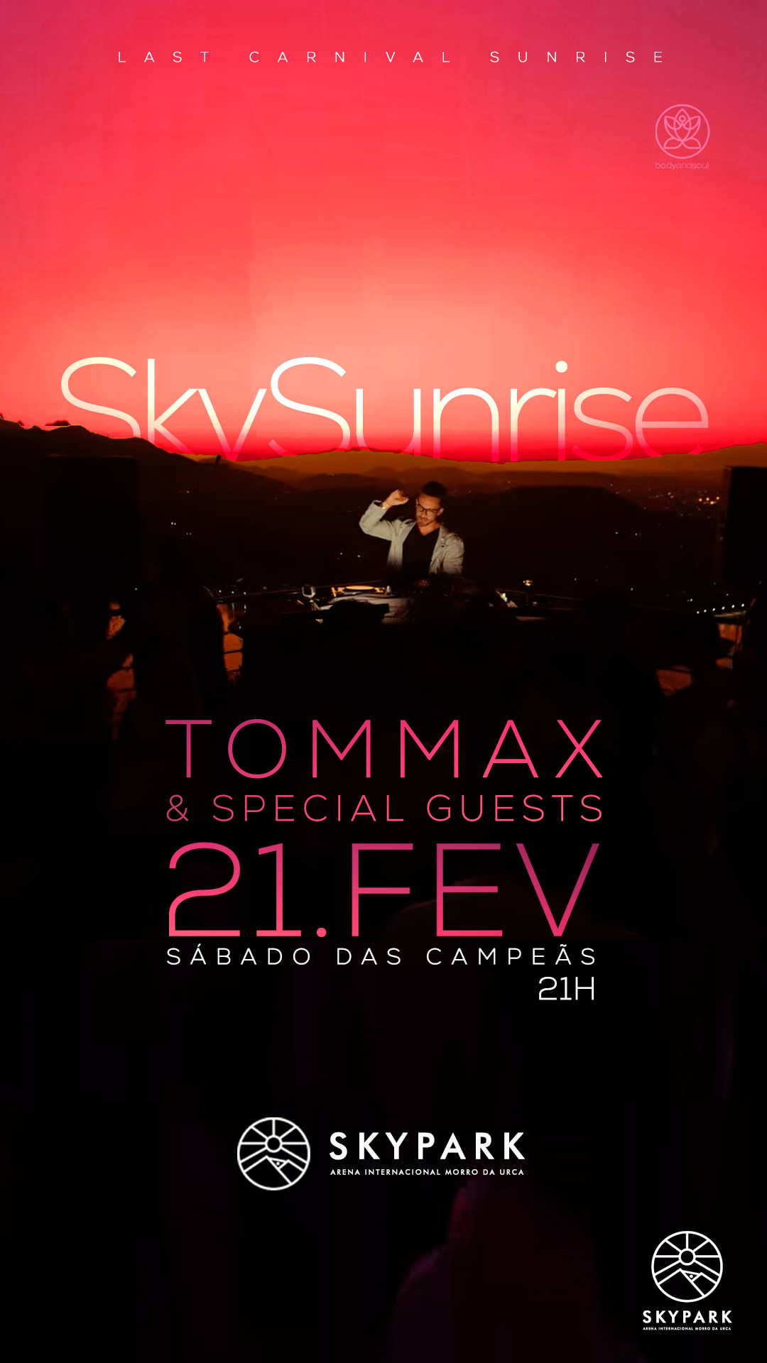 Skysunrise : Lastcarnivalsunsrise | Tommax & Special Guests
