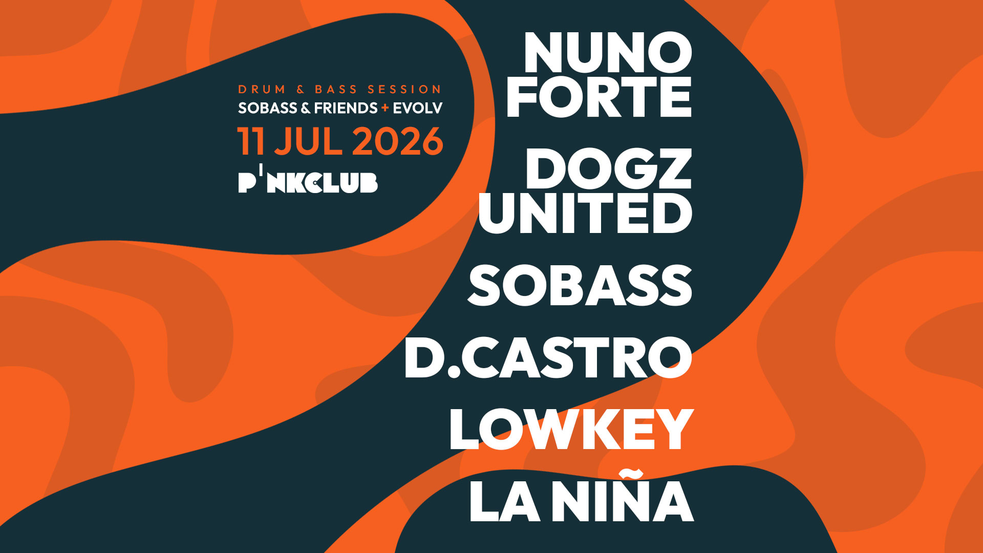 Sobass&Friends X Evolv @ Pink Club Drum And Bass Session