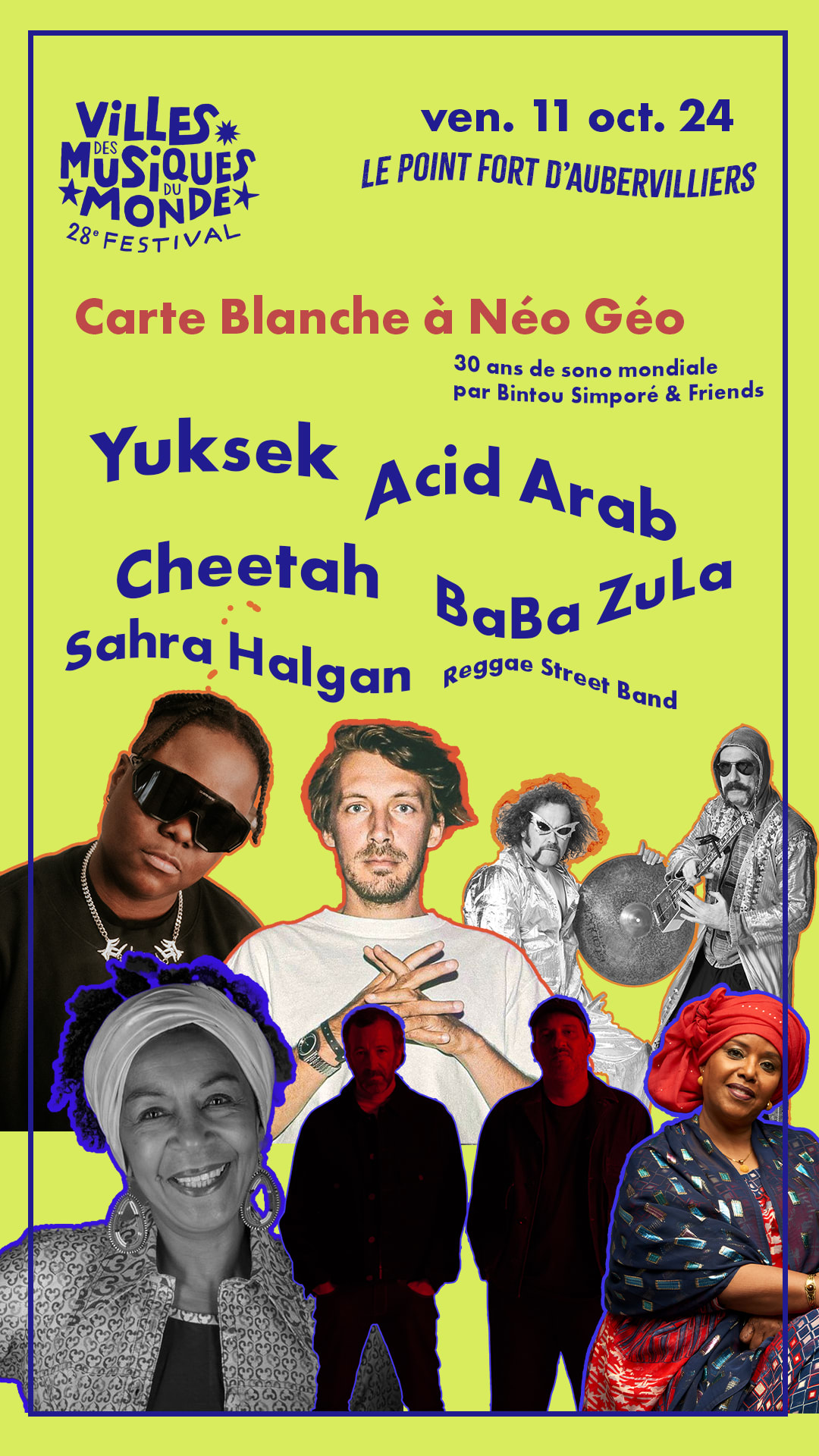 Yuksek · Acid Arab · Baba Zula · Sahra Halgan · Cheetah...