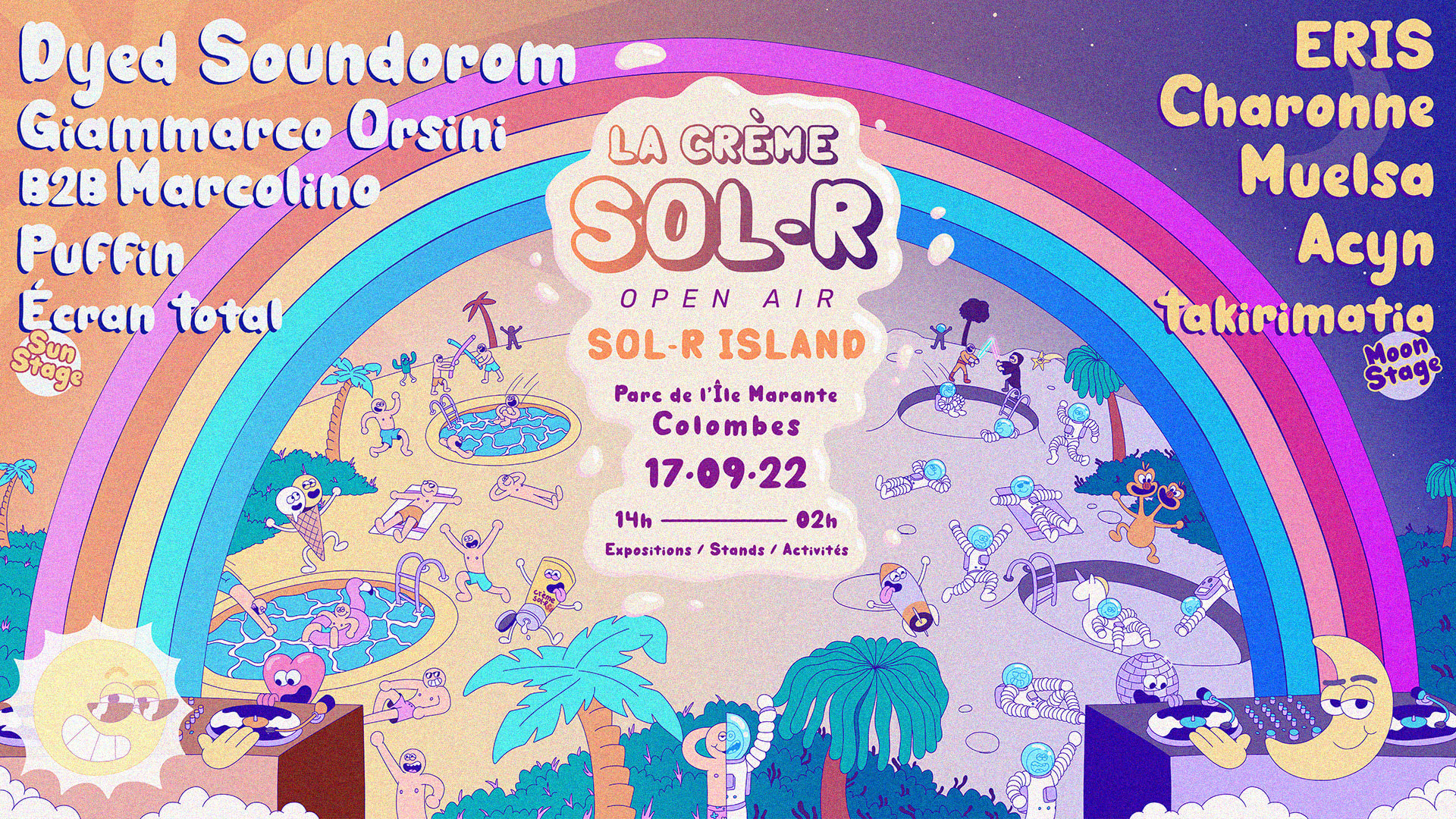 La Crème Sol-R: Dyed Soundorom, Giammarco Orsini, Eris, Charonne &More