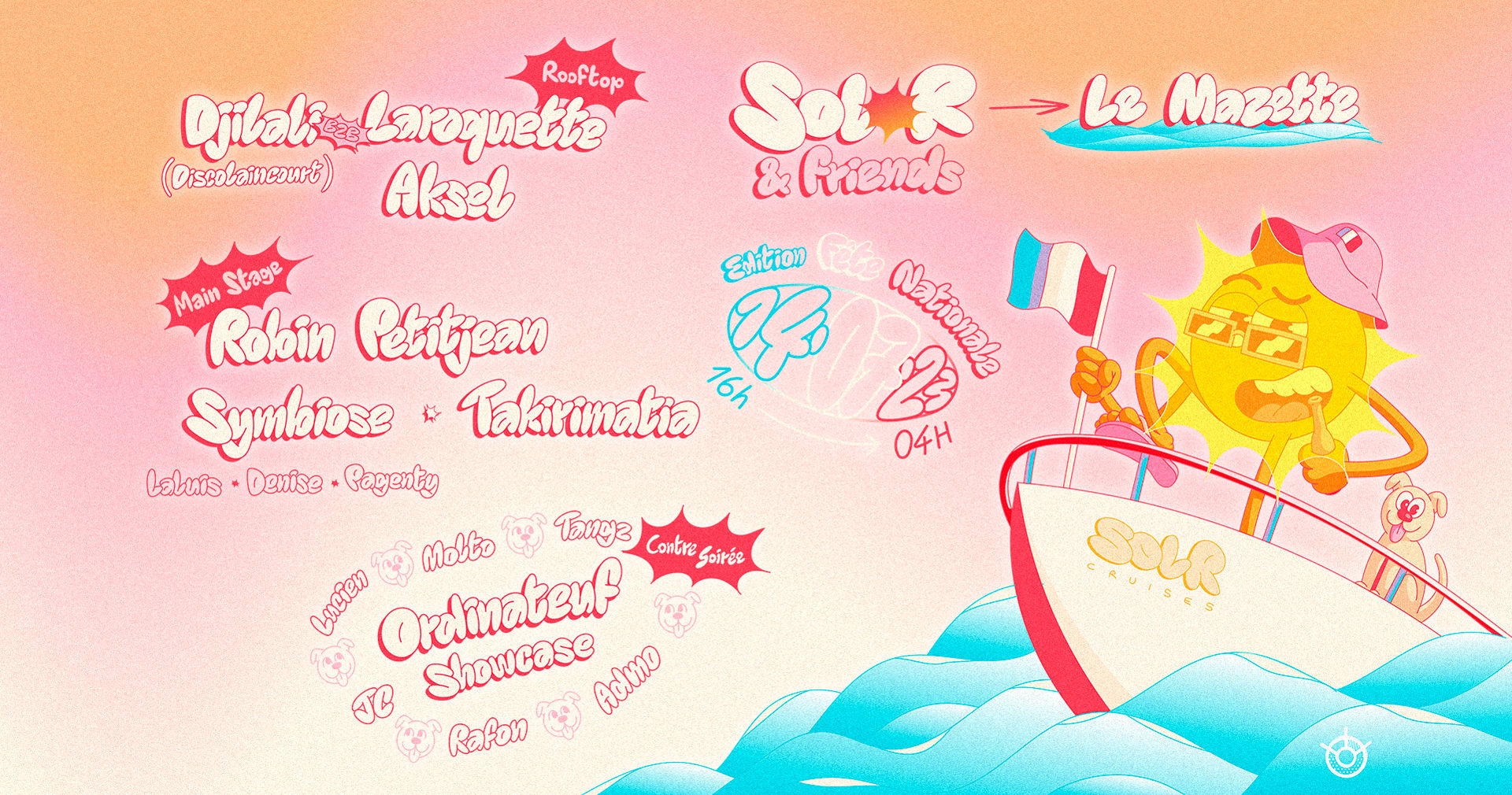 Sol-R & Friends : Fête Nationale !