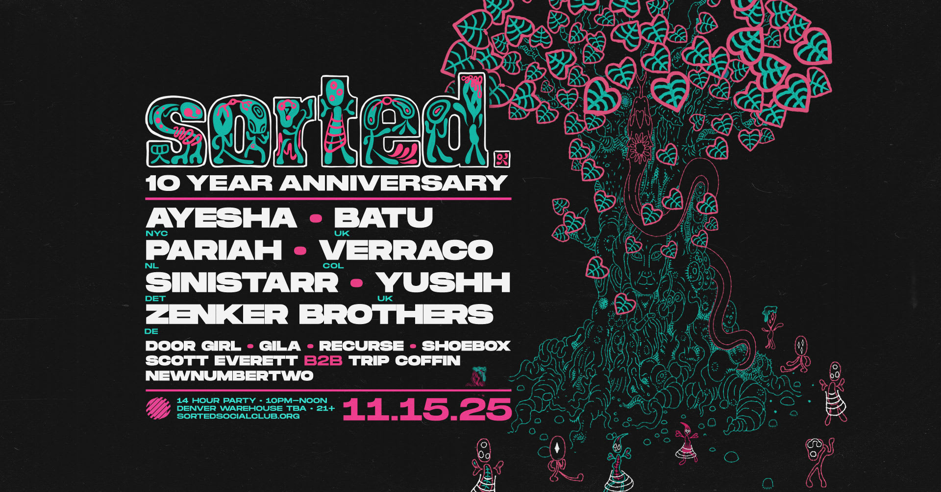 Sorted X Timedance - 10yr Anniversary