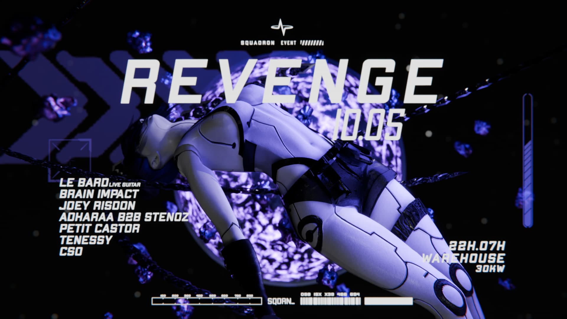 Squadron : Revenge - Le Bard, Brain Impact, Joey Risdon & ..