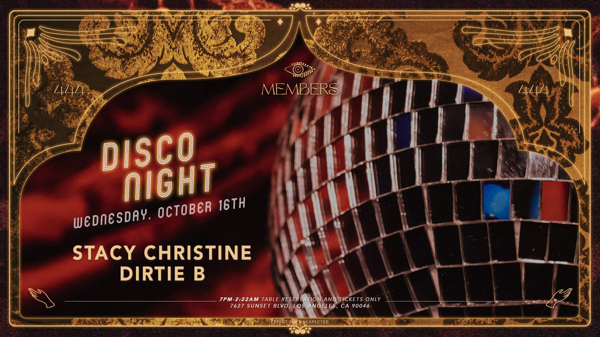 Disco Night - Stacy Christine & Dirtie B