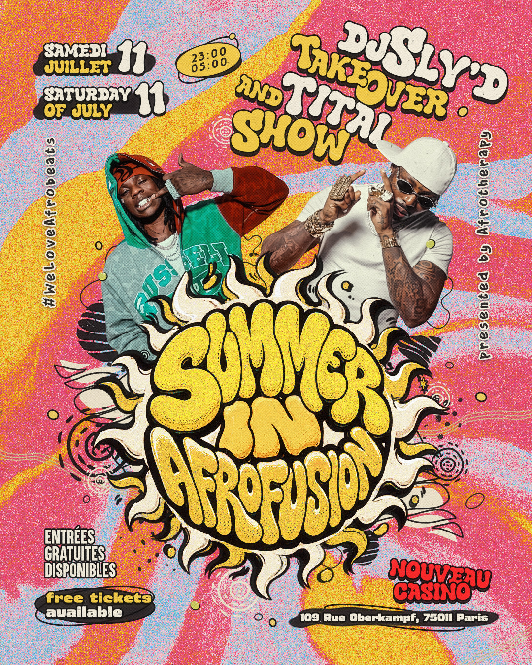 Summer In Afrofusion - Soirée Afrotherapy