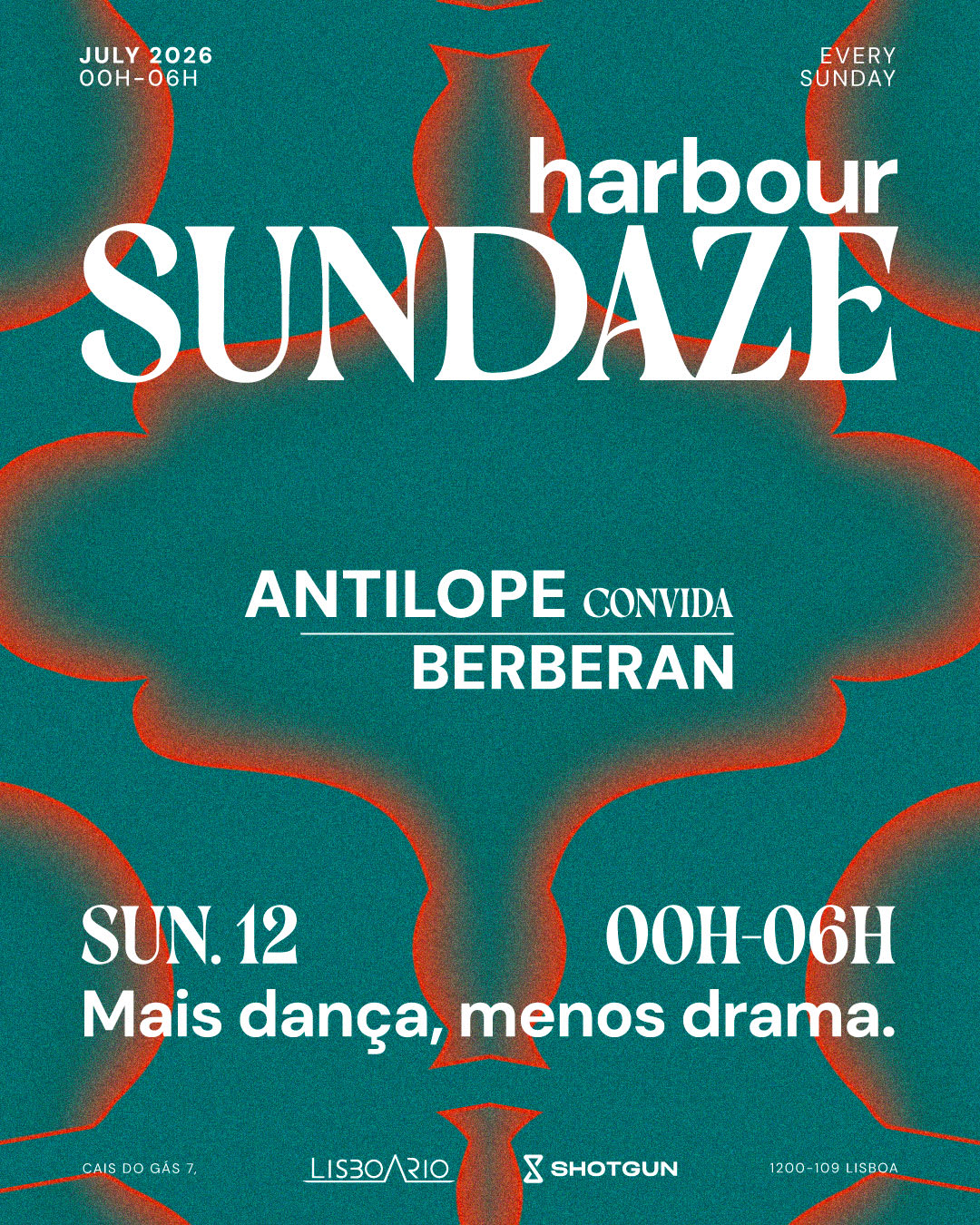 Harbour Sundaze Antilope Convida Berberan