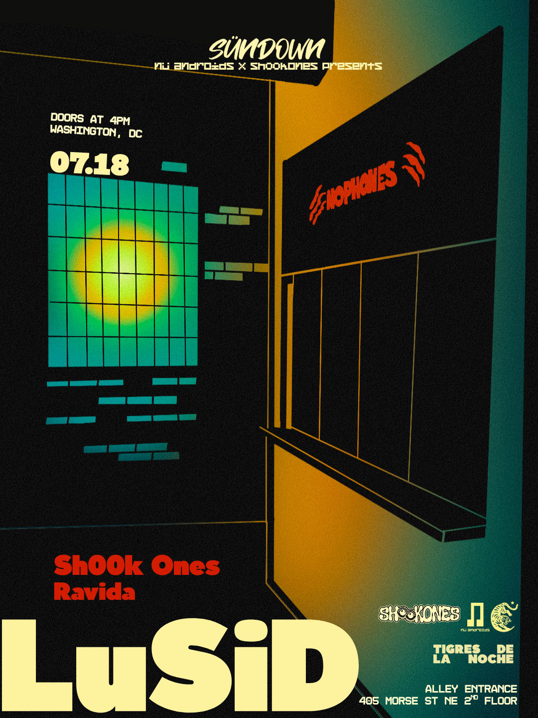 Nü Androids & Sh00k Ones Presents Sündown: Lusid