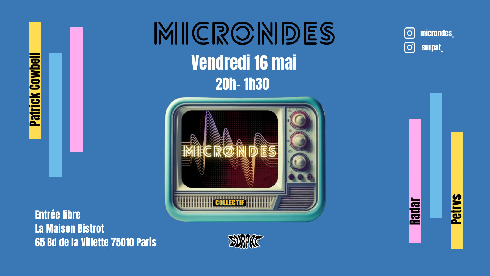 Surpat : Microndes
