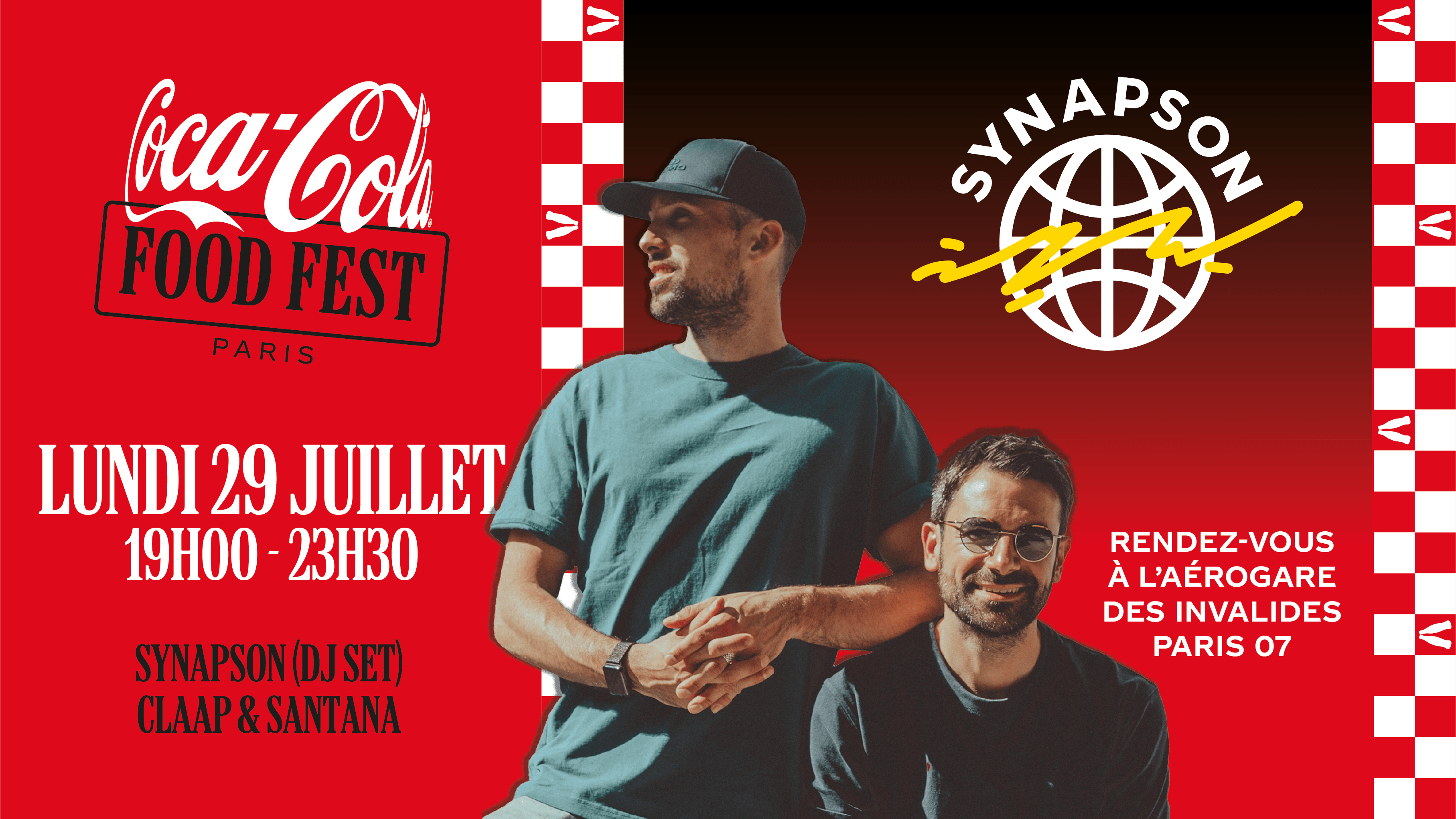 Synapson (Dj Set) + Claap & Santana