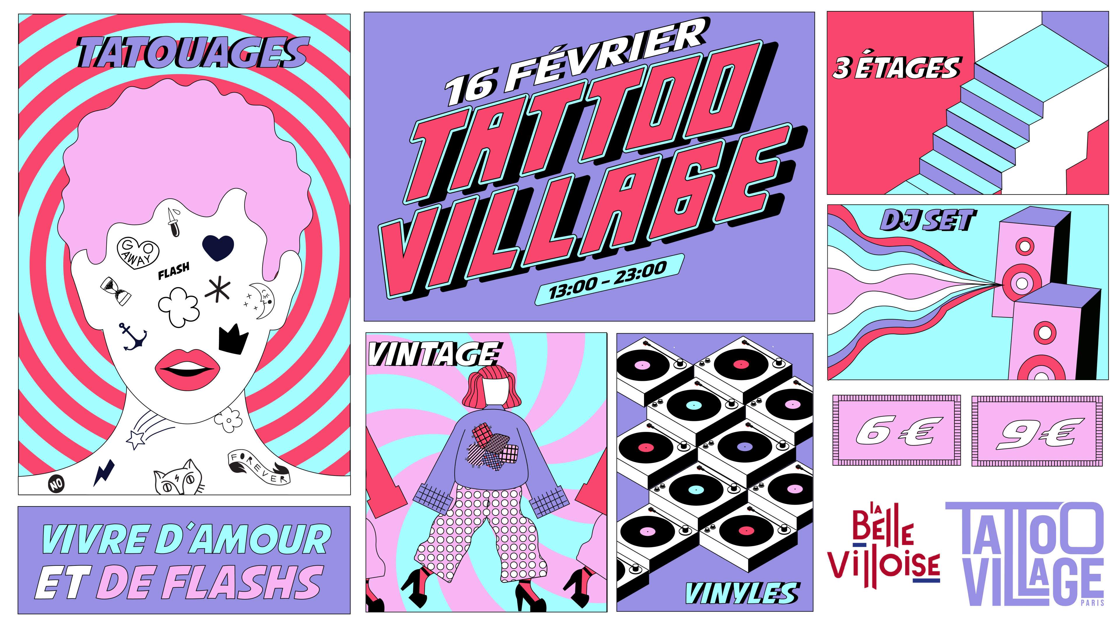 Tattoo Village : Vivre D'amour Et De Flashs