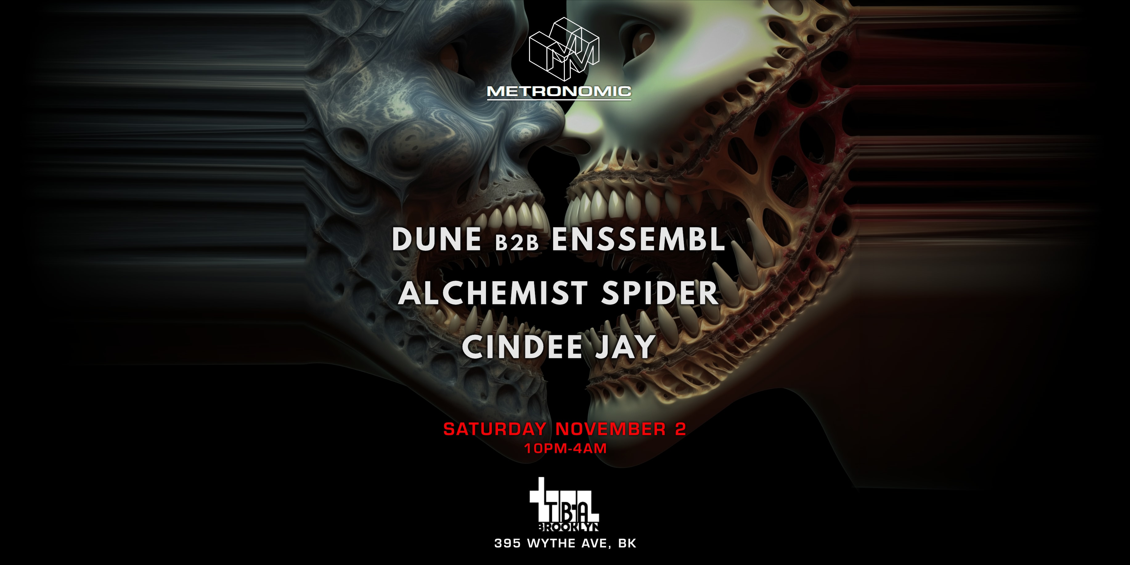 Metronomic: Dune - Enssembl - Alchemist Spider - Cindee Jay