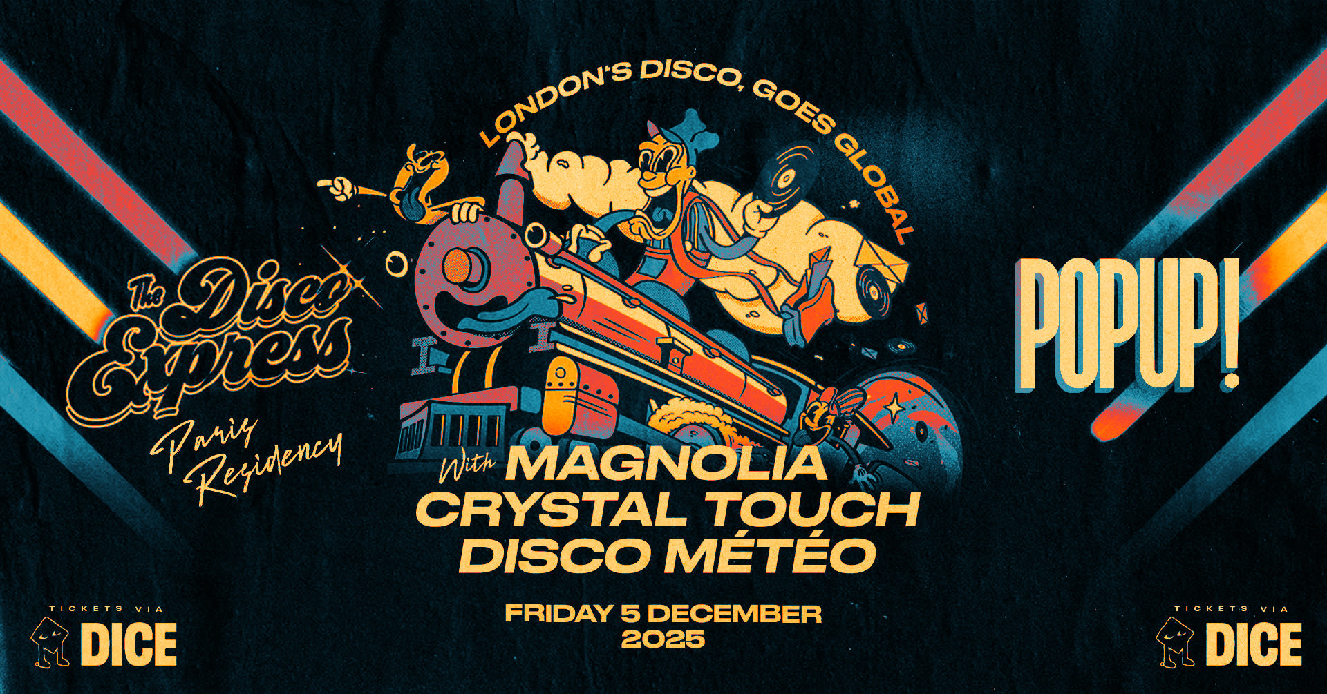 The Disco Express - Magnolia + Crystal Touch + Disco Météo