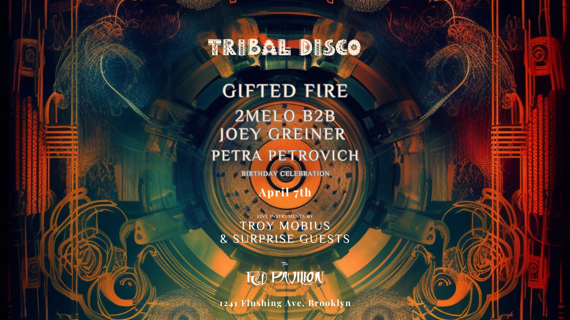 Tribal Disco At Red Pavilion Celebrating Petra's Bday