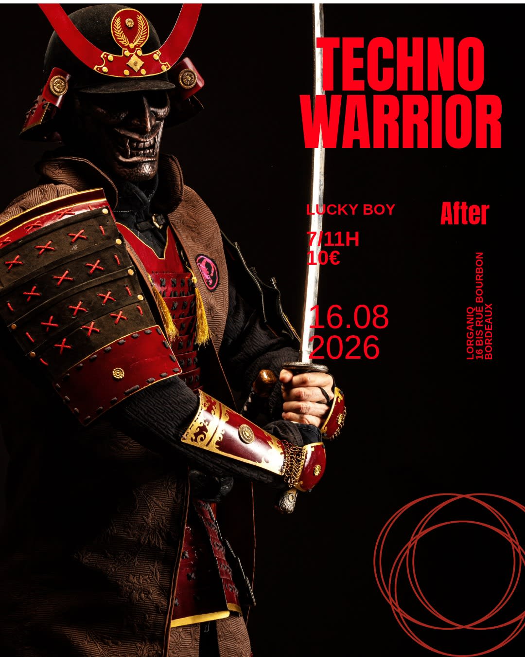 After Techno Warrior  W/ Lucky Boy