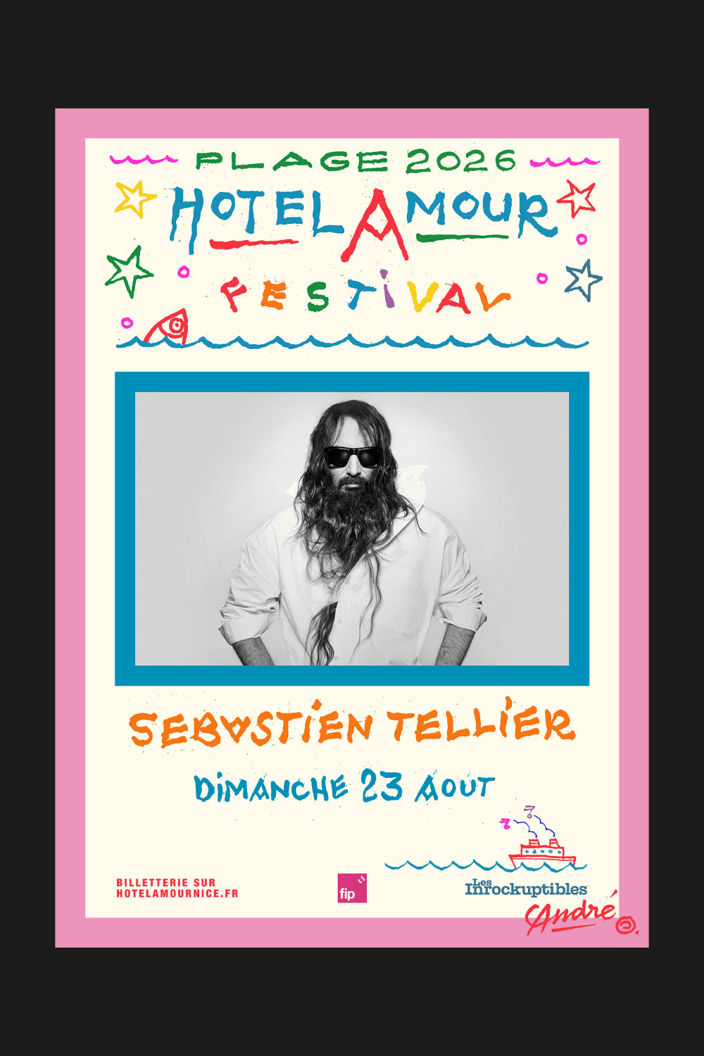 Sébastien Tellier À La Plage De L'hotel Amour