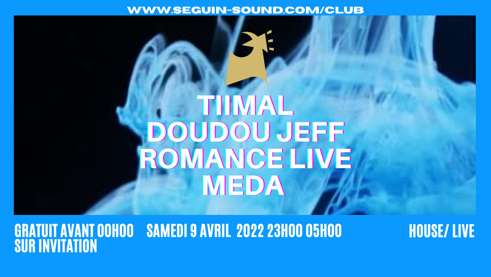 Seguin Sound : Tiimal - Doudou Jeff - Romance Live - Meda