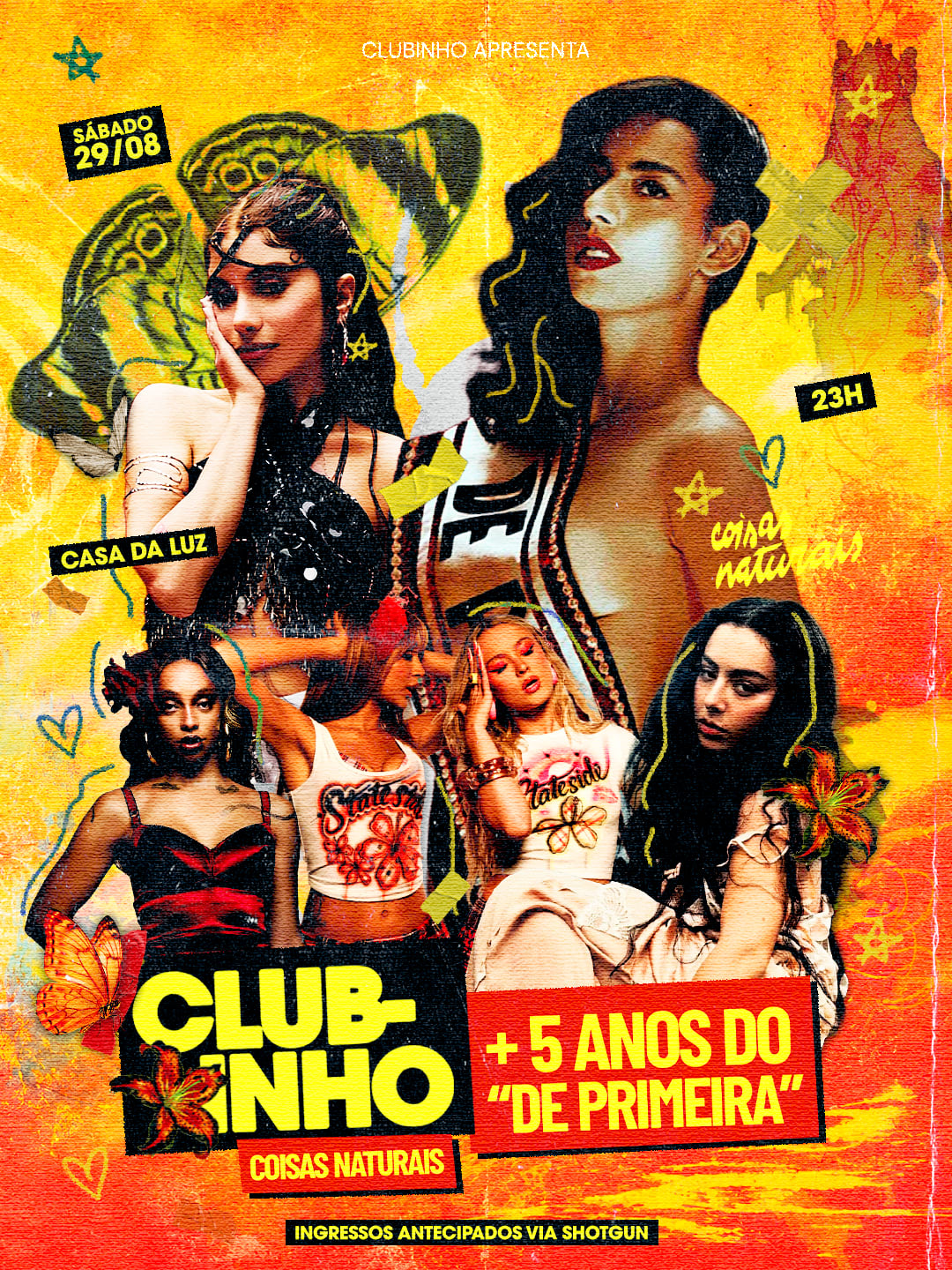 Clubinho: Coisas Naturais & 5 Anos Do “De Primeira”