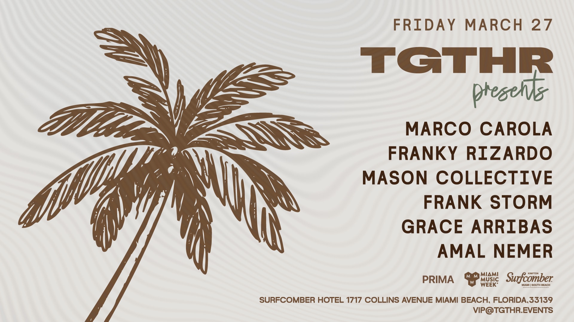 Tgthr Presents Marco Carola & Franky Rizardo