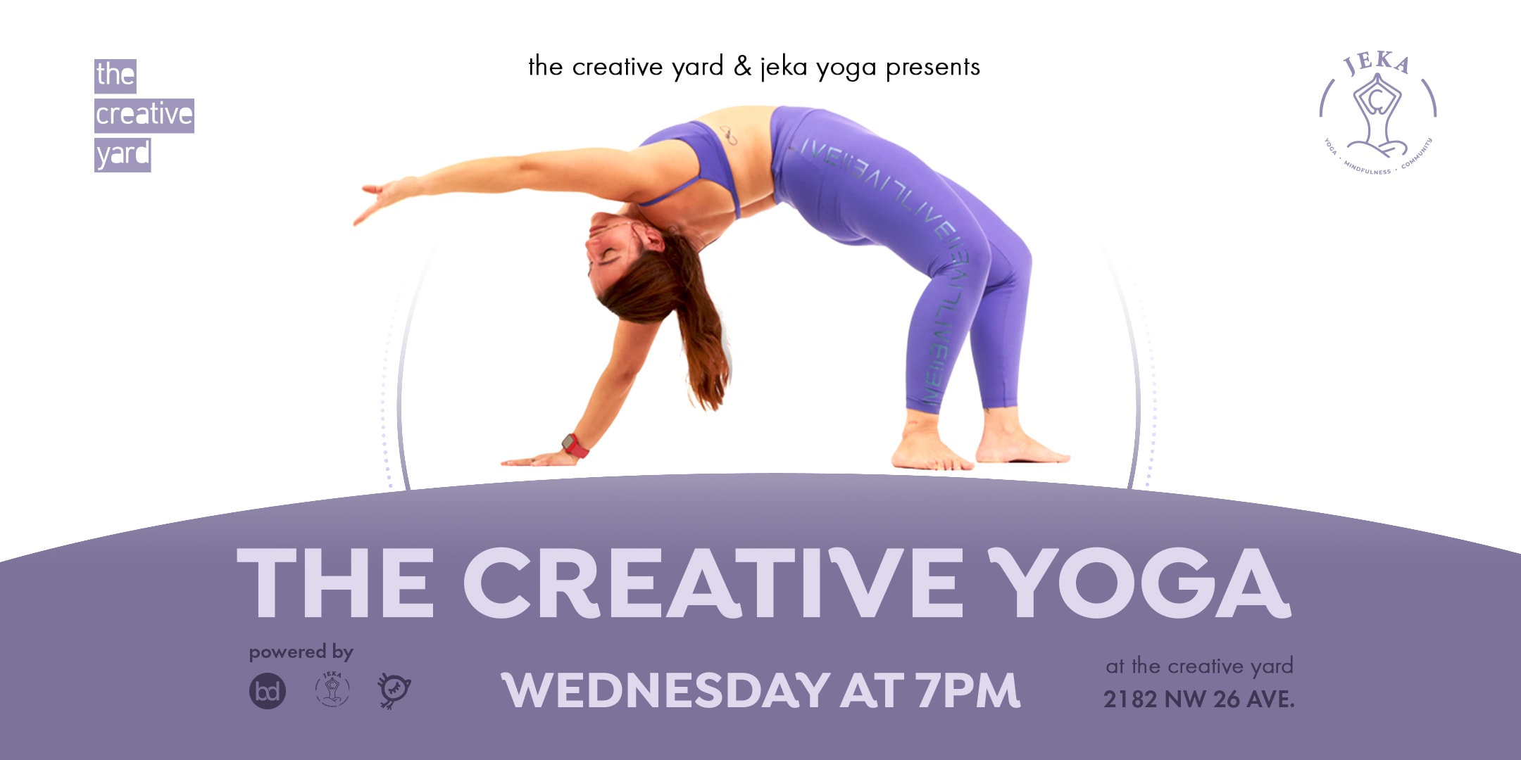 The Creative Yoga_ Aug _  By Jeka Yoga _ Wednesday At 7pm