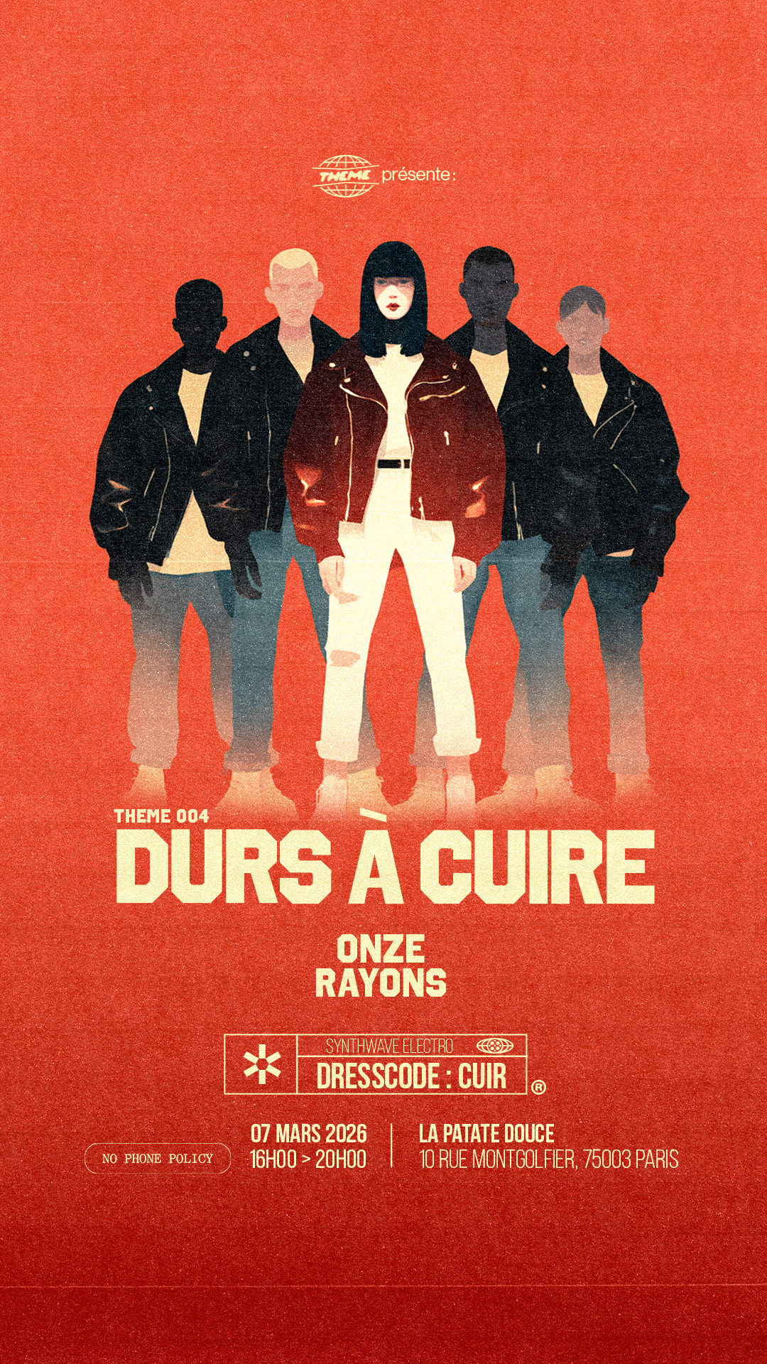 Onze Rayons - Durs À Cuire À La Patate Douce - Theme 004