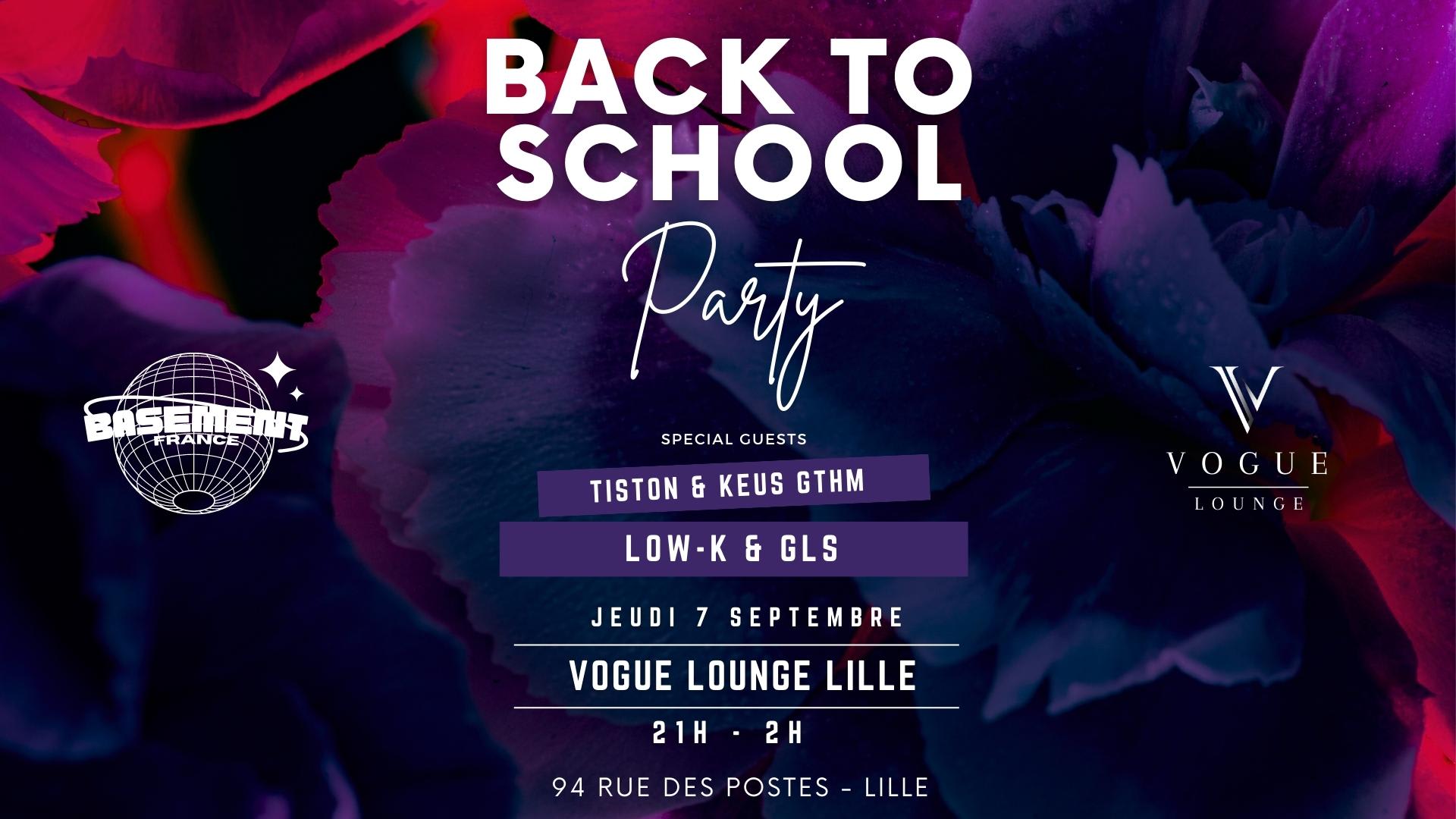 Basement (Back To School Party)