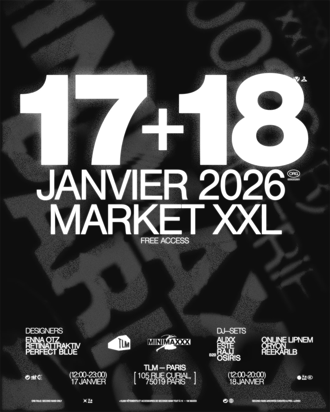 [Paris] Friperie + Dj-Sets + Designers — Tlm