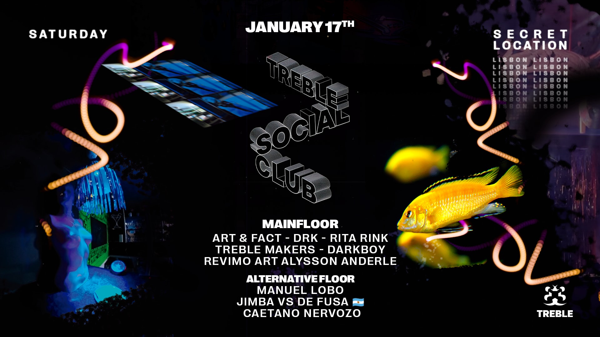 Treble Social Club Lisbon Secret Location