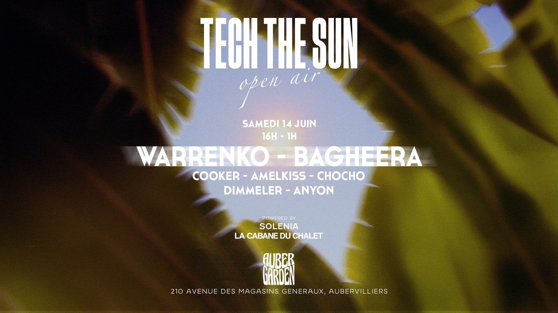 Open Air | Tech The Sun | 14/06