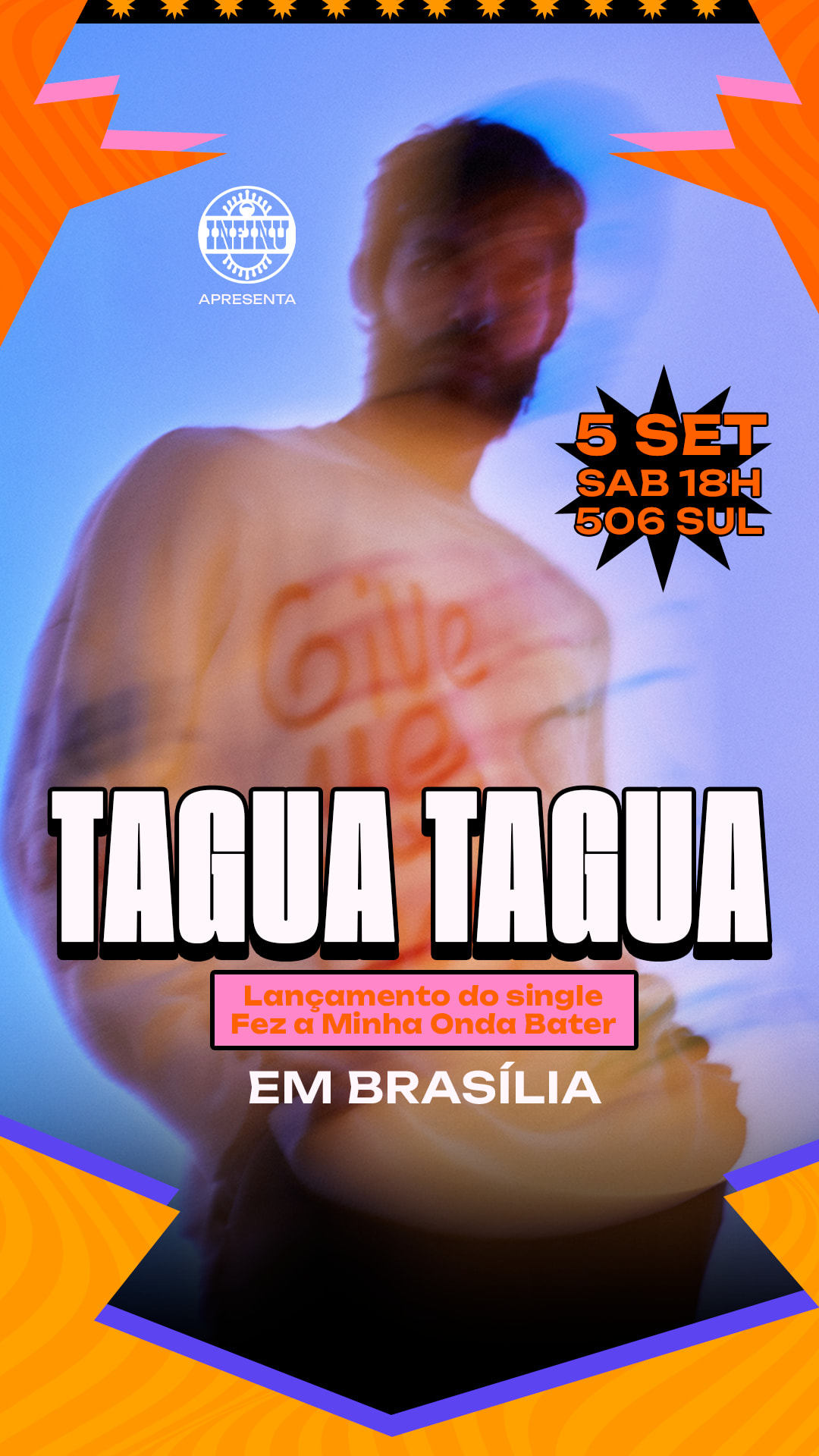 Infinu Apresenta Tagua Tagua Em Brasília: Lançamento Single