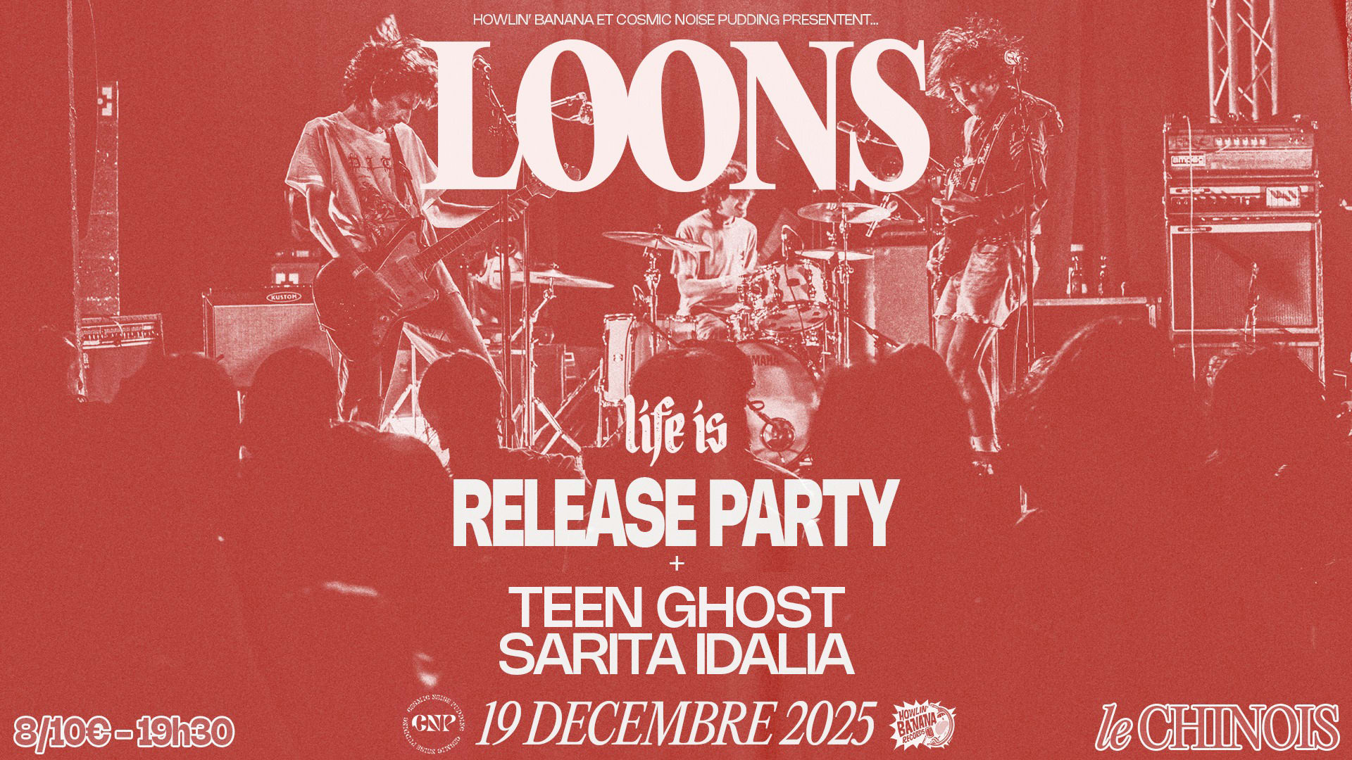 Loons (Release Party) + Sarita Idalia + Teen Ghost
