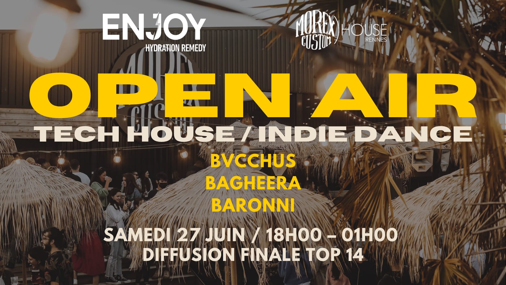 Bvcchus & Friends // Open Air // Gratuit // Enjoy Remedy