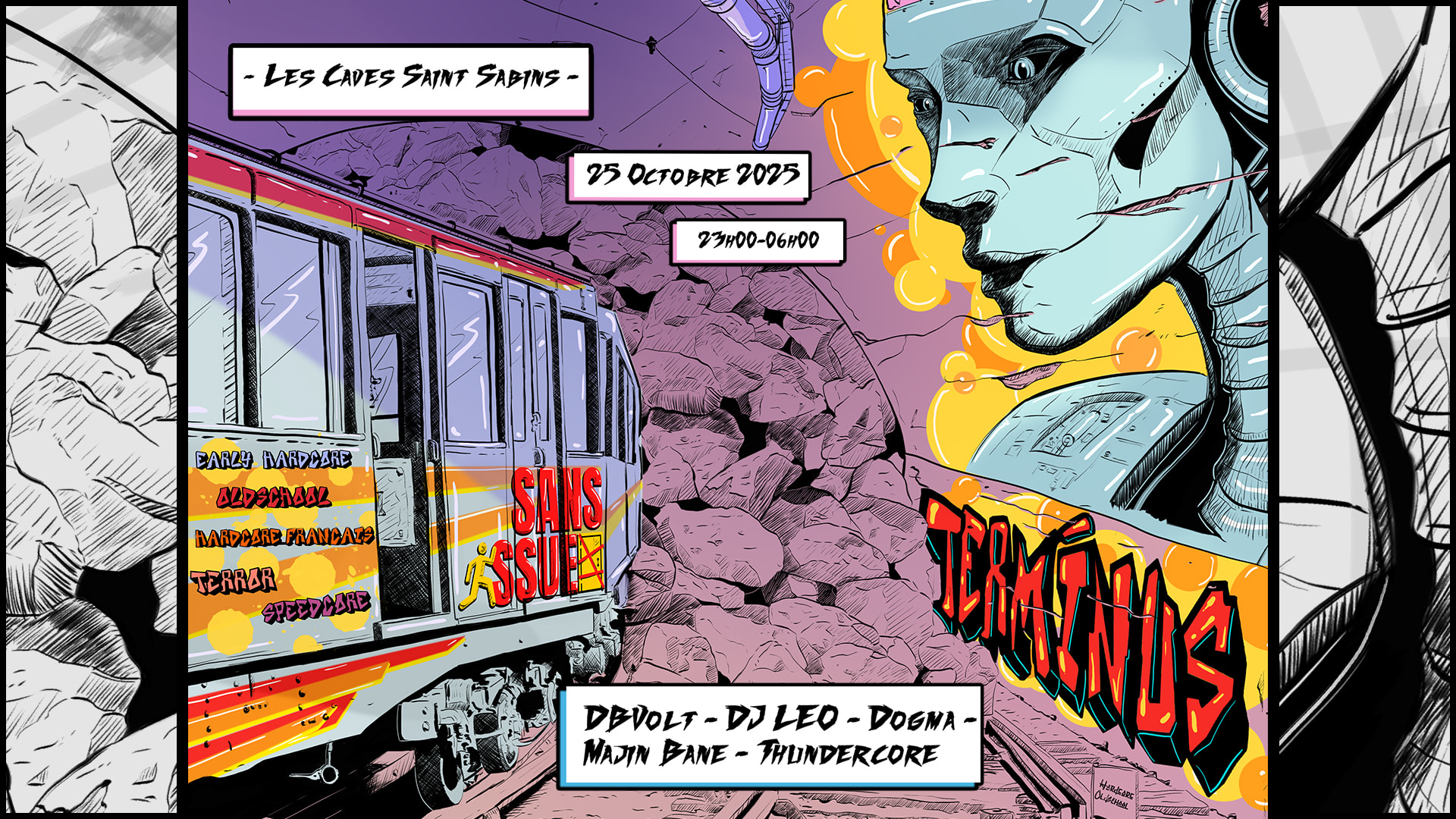 Terminus #1 : Dj Leo, Dbvolt & Sans Issue Crew || Les Caves