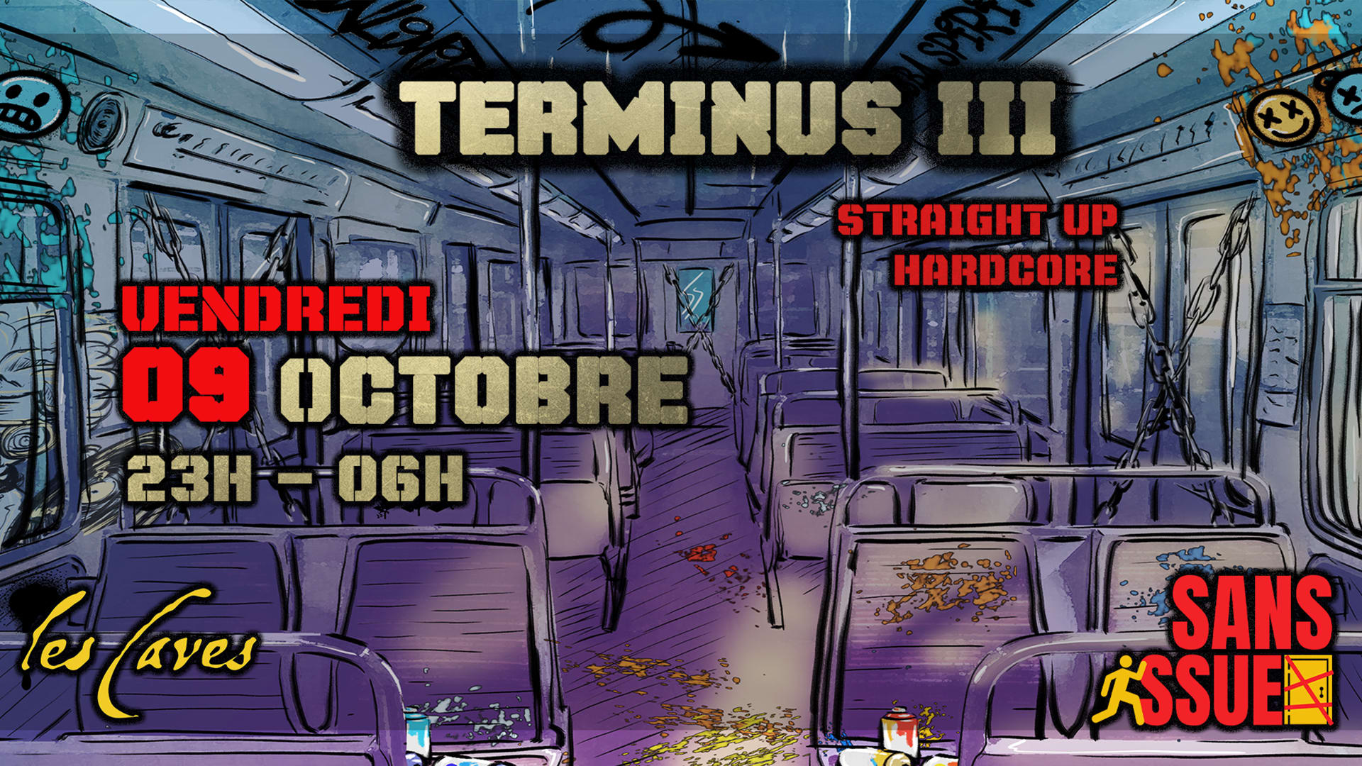 Terminus #3: Teknojta, Zinzik & Sans Issue Crew