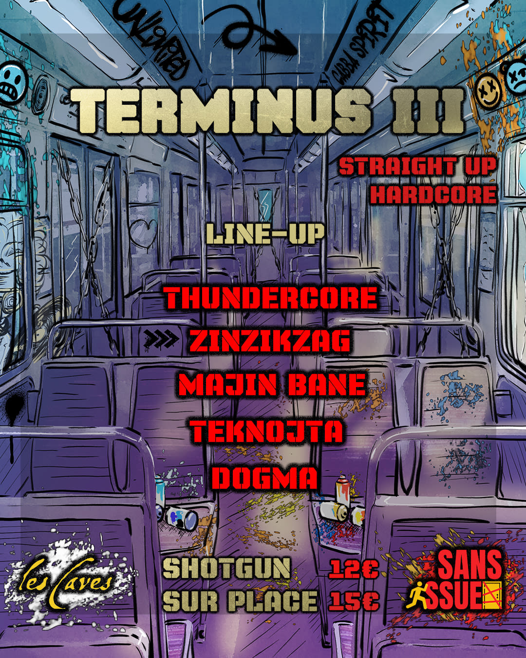 Terminus #3: Teknojta, Zinzik & Sans Issue Crew