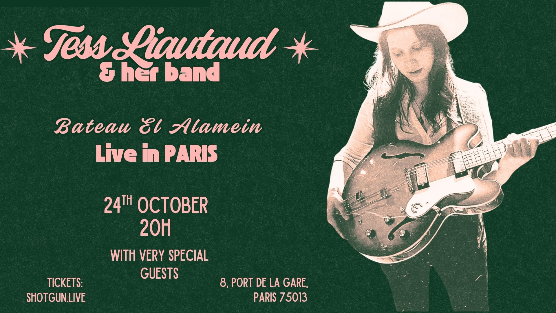 Sam 24/10 - Tess Liautaud And Her Band