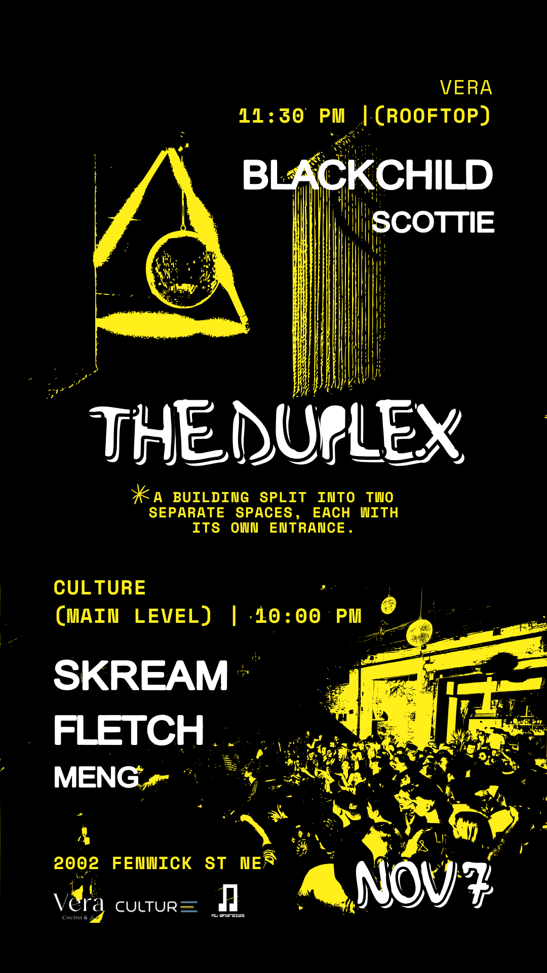 The Duplex: Skream X Blackchild (Venue Takeover)