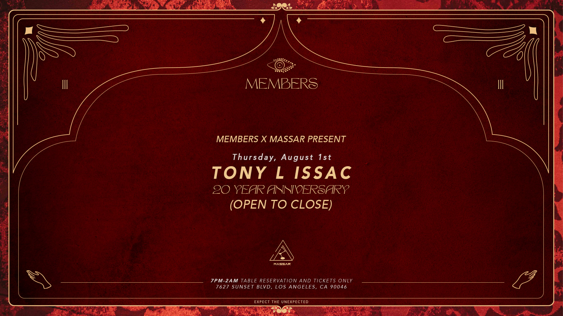 Tony L Issac - 20 Years Dj Anniversary