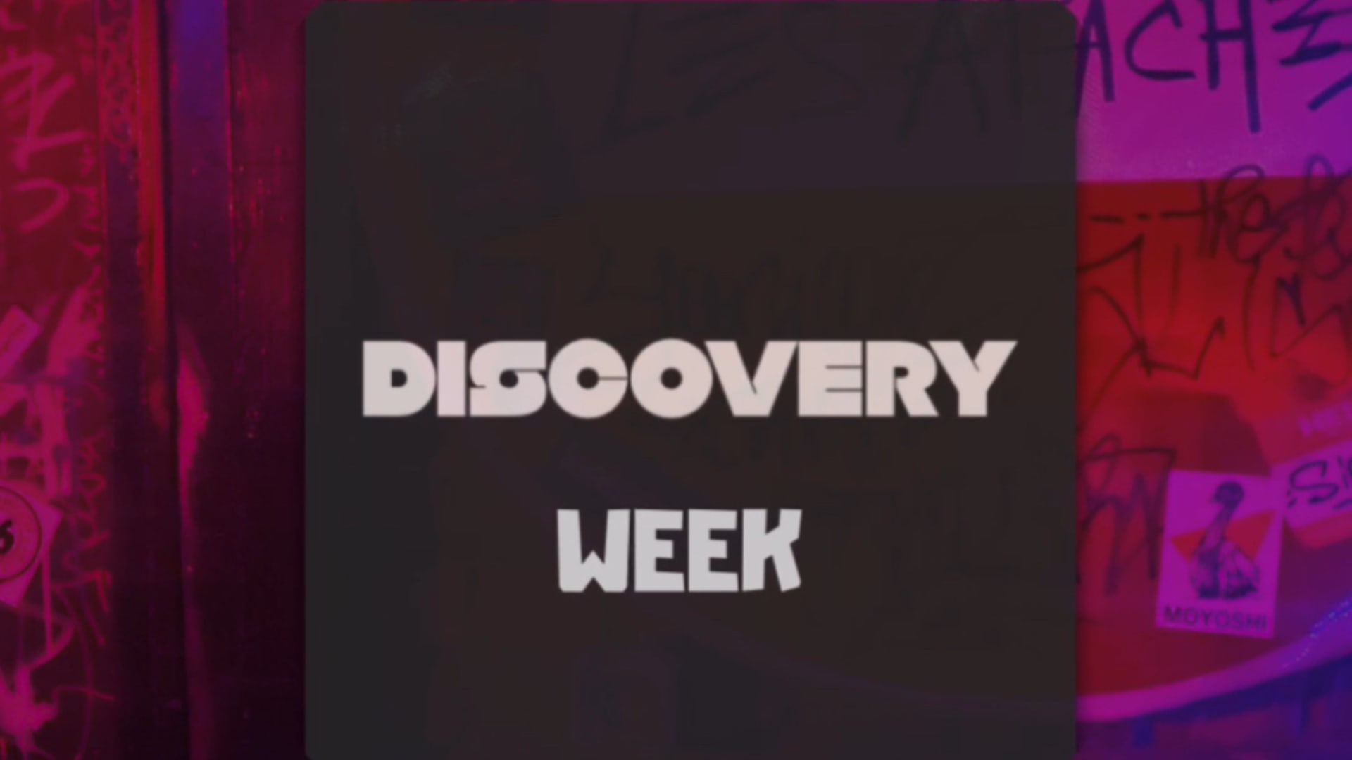 Discovery Week #1