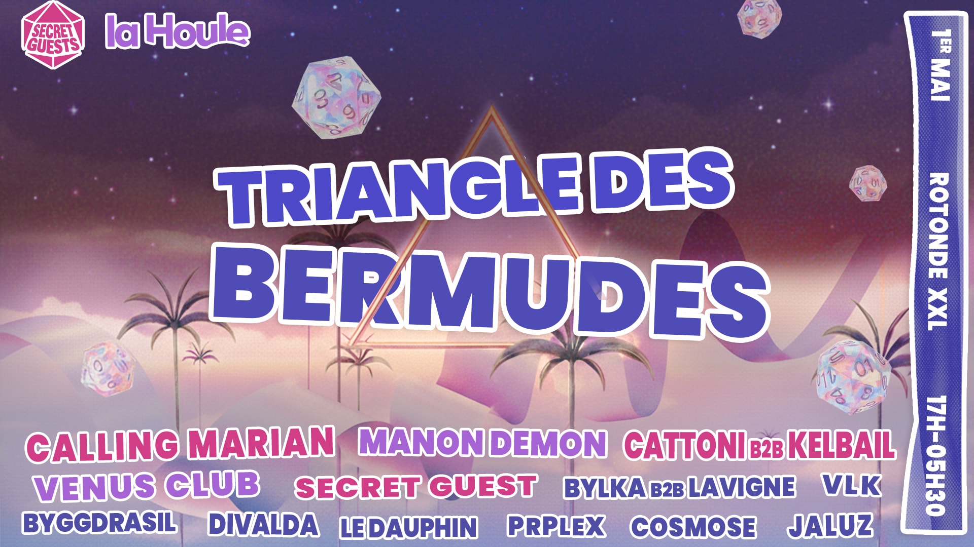 Places Dispo A L'entree - Secret Guests & La Houle