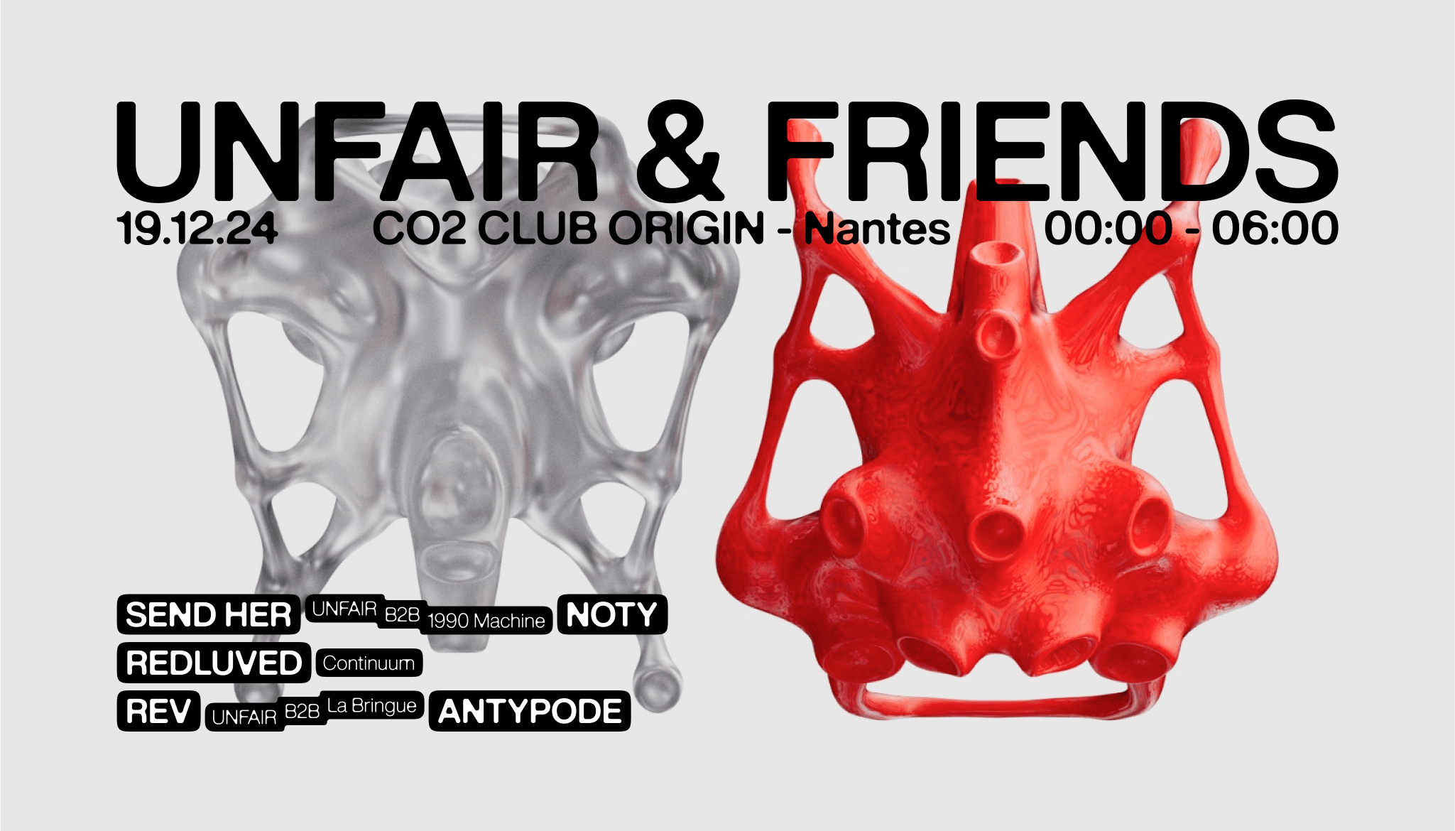 Unfair & Friends - Antypode, Noty, Redluved, Rev, Send Her