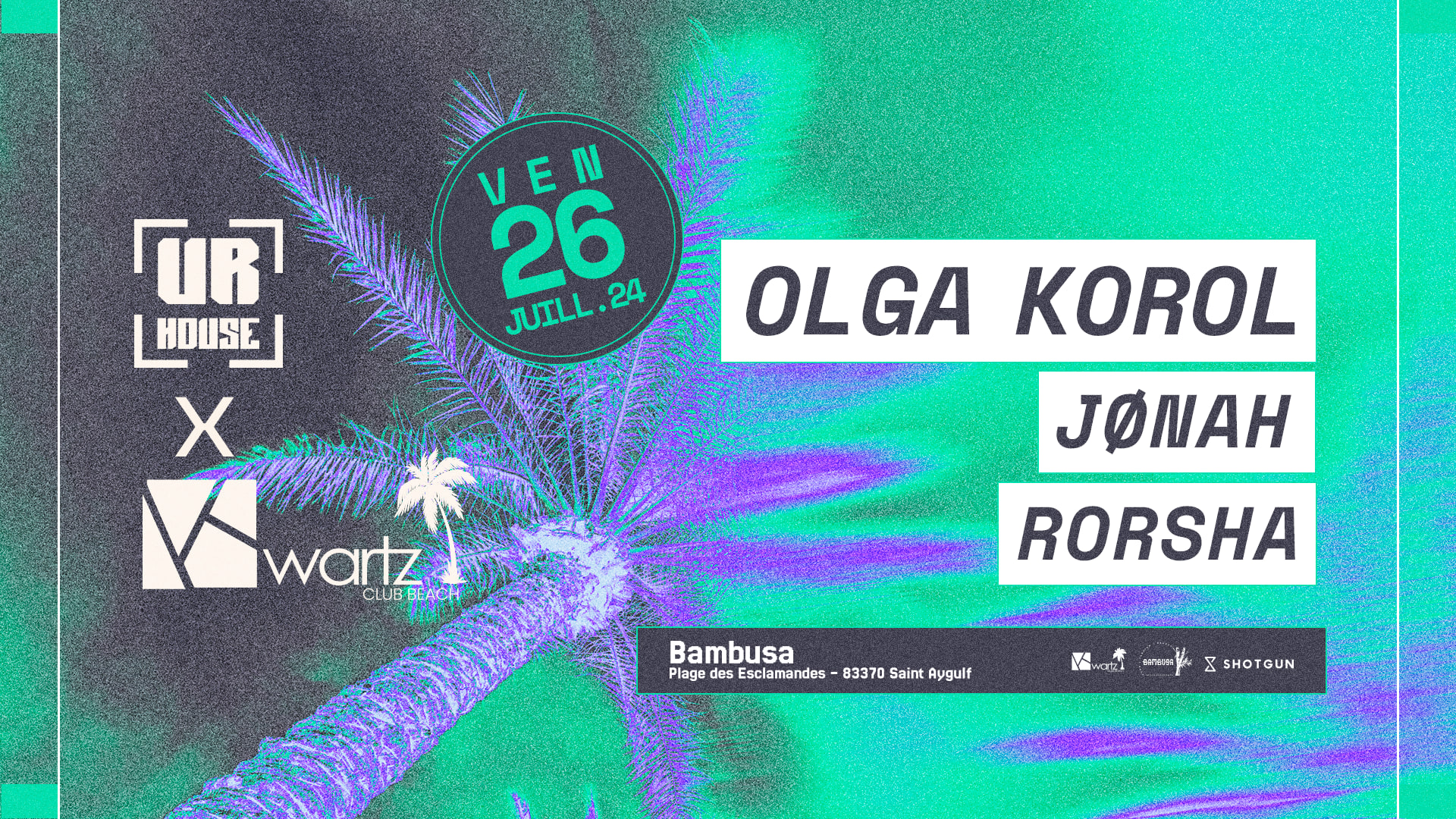 Ur House : Olga Korol, Jønah, Rorsha