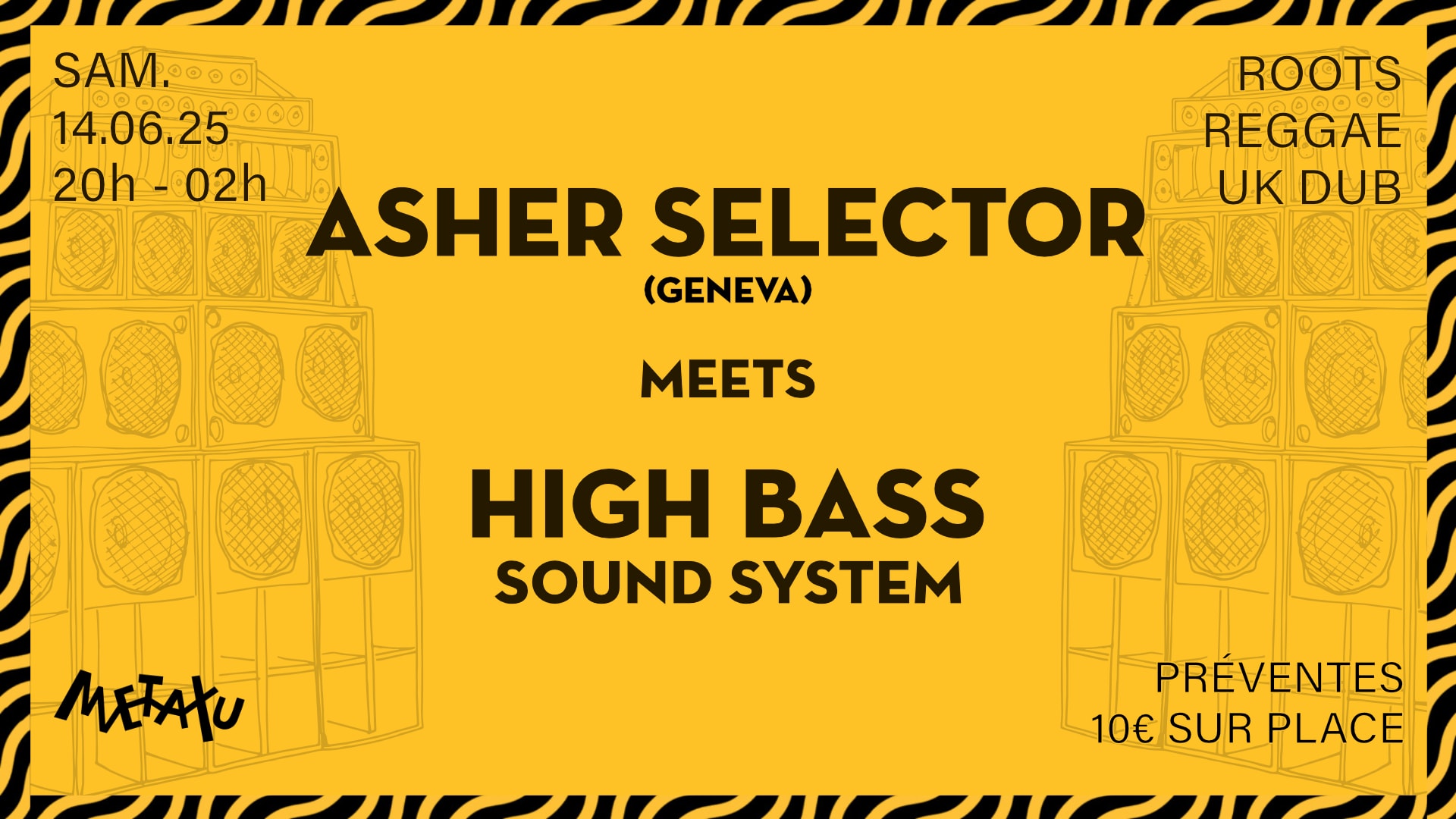 Asher Selector X High Bass Sound System