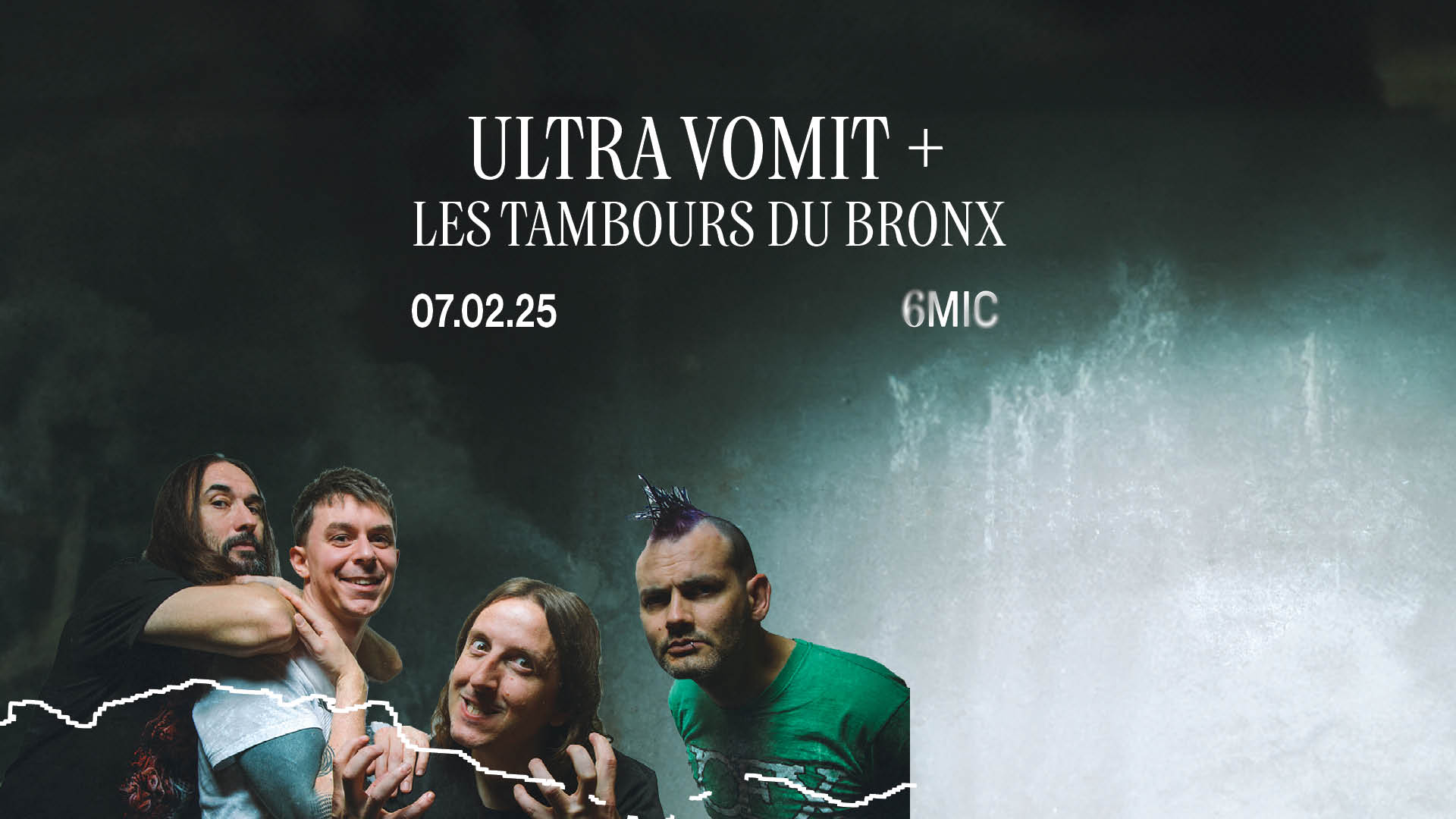 Ultra Vomit + Tambours Du Bronx Metal