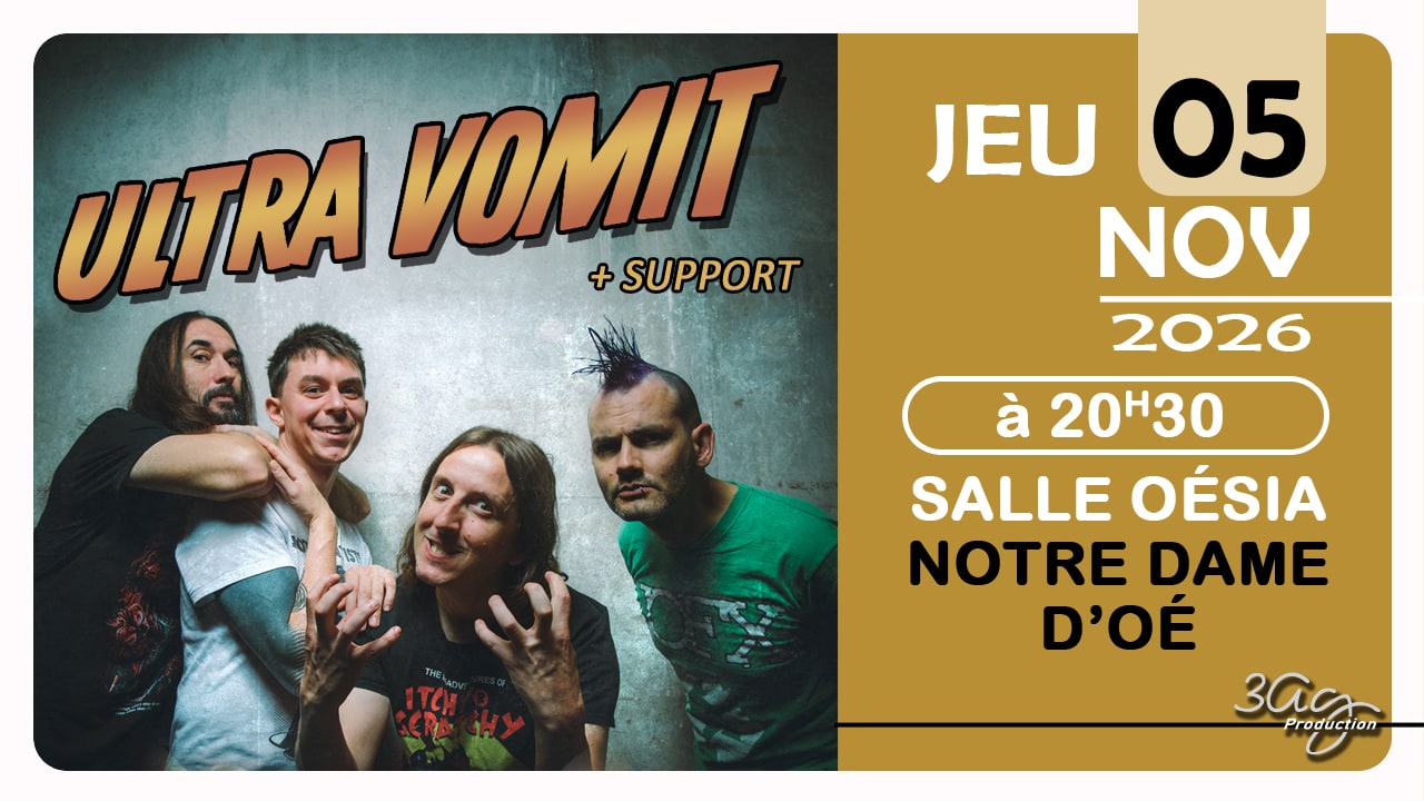 Ultra Vomit À Notredamed'oé